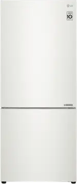 LG 420L Bottom Mount Refrigerator - Colour::White