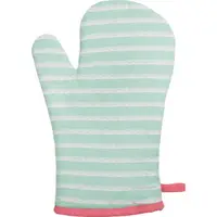 在飛比找momo購物網優惠-【Premier】加長隔熱手套 蕾絲綠(防燙手套 烘焙耐熱手