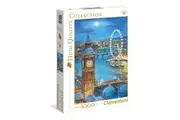 Clementoni 1000Pc Snow Flakes On Big Ben