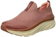 Skechers Womens D'Lux Walker Quick Upgrade Walking Shoes Pink 9 Medium (B,M)