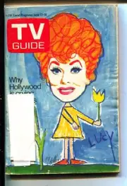 MAG: TV GUIDE-6/12/1977-Lucille Ball-St. Louis Edition-VG