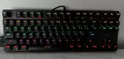 RGB Mechanical E-Sports Gaming Keyboard Linear Blue Switch 84 key Wired 2YR WRNT