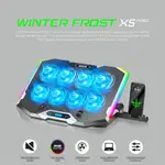 NYK NEMESIS WINTER FROST X5 PRO 散熱墊 8 RGB 風扇