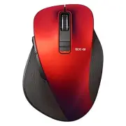 ELECOM Wireless Mouse Bluetooth EX-G Perfect Grip Quiet Design 5 Buttons
