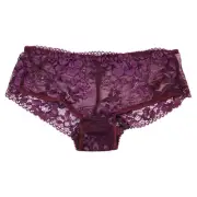 HIGH QUALITY SOFT LACE BRIEFS HIPSTER PANTIES LINGERIE UNDERWEAR FLORAL 5219E