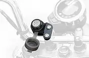 Kijima 304-6305 Motorcycle USB Port Kit, Twin, Handle Clamp Type, 12 V, DC5V/4A (2 Counters), Ducks 125 ('22-/8BJ-JB04)