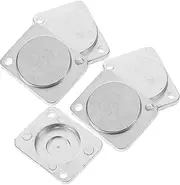 ABOOFAN 5pcs Blank Cover Plate for Efficient Cable Management Easy Install Metal Wall Insert for Residential and Commercial Use Robust Panel Mount for Chassis Connectors
