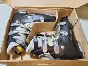 Salomon Performa 6.0 Men's Ski Boots Black Gun Metal 32.5 US 15.5 NEW