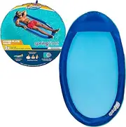 SwimWays Spring Float Original Pool Lounge Chair with Hyper-Flate Valve, Blue