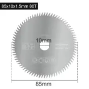CMCP 85Mm Cutting Disc Mini Circular Saw Blade Bore 10/15Mm for Wood Plastic Met