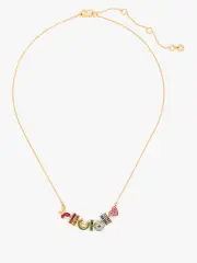 Rainbow Joy Charm Necklace