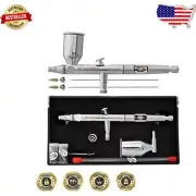 Ultimate SB88 Pro Side Feed Airbrush Kit - 1/2 oz. Fluid Cup & Quick Start Guide