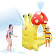 JOSEN Sprinkler for Kids Outdoor Play Inflatable Snail Outdoor Water Toys for...