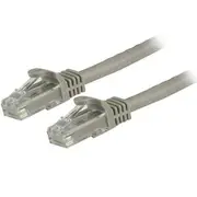 StarTech 1.5m CAT6 Ethernet Cable, Grey Snagless Gigabit CAT 6 Wire - N6PATC150CMGR