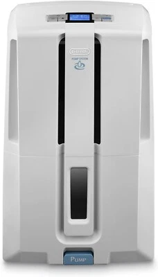 De'Longhi Tasciugo Ariadry 30L Pump Dehumidifier DD230P, Anti-Dust Filter, Pu...