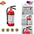 Multi-Purpose 4 lbs Fire Extinguisher with Mounting Bracket - Safety Certified