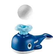 Breathing Exerciser Toys for Kids,Whale Floating Ball Trumpet Breathing Game - Ball Blowing Toy for Kids, Lung Capacity Breath Trainer Machine for Oral Muscle Exercise