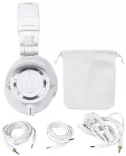 Audio Technica ATH-M50X Over Ear Professional Studio Monitor Headphones W/ Case