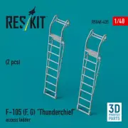 RESRSU480435U 1:48 ResKit F-105F F-105G Thunderchief Access Ladders