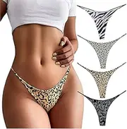 [Generic] Thong for Women Underwear Low Rise Panties Woman G-String Thongs