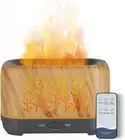 NEWYID Essential Oil Diffuser, 240Ml Ultrasonic Flame Oil Diffuser, 3 Mist Mode
