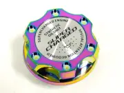 NEO CHROME SUPERCHARGED BILLET RACING ENGINE OIL FILLER CAP FOR NISSAN INFINITI (for: Nissan)