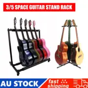 Guitar Stand Folding Acoustic Bass Electric Foldable self Locking 3/5 Head