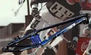 CRISP CBR03 PRO XXXL 23" BMX RACE FRAME BLACK/CHROME
