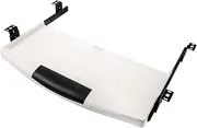 COMPUKAS Ergonomic Keyboard 14 Inch Drawer Style Tray Plastic Desk Organizer Multi-Purpose Storage Plate