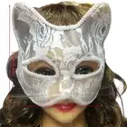 Cosplay Prom Props Venice Mask Lace Masquerade Party Supplies Cat Face Masks