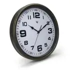 NEW Cassian Wall Clock, Dark Brown, 40cm