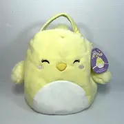 Squishmallow 2023 Ivana Easter Basket Chick 12” Authentic New