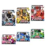 Miniforce Super Dino Power Trans Head Armorbot | T-Rex Dinosaur Robot Figure Toy