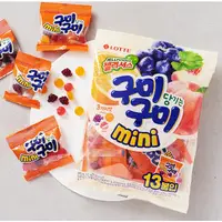 在飛比找蝦皮購物優惠-LOTTE 樂天 QQ迷你水果軟糖195g｜韓國代購 韓國軟