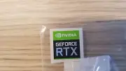 OEM Laptop Sticker / Badge - Nvidia Geforce RTX