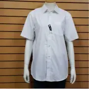 Volcom Classic Fit White Short Sleeve Button Down Shirt Size Small New With Tags