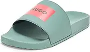 [HUGO] Men's Big Logo Label Slide Sandals