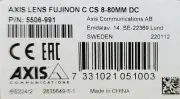 AXIS Fujinon 8~80 mm DC 5506-991