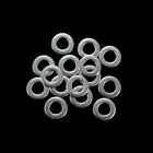105pcs 304 Assorted Washers Gasket Set O-Type Flat Sealing Ring Assortment Kit(M