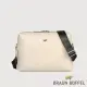 【BRAUN BUFFEL 德國小金牛】台灣總代理 墨菲斯 橫式斜背包-粉筆白(BF524-62-CK)