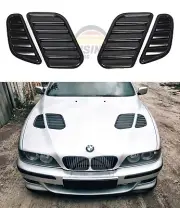 Hood Vents for BMW 5 e39 1996 - 2002 Bonnet Gills Vorsteiner style M5 GTR