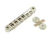 Kluson USA Made ABR-1 Tune-o-Matic Non-wired Chrome Brass Saddles KLP-1270C