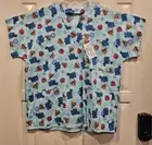 Cookie Monster/Elmo Scrub Top XX Large Butterick #B4946 Homemade NEW!
