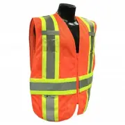 Radians SV23-2ZOM-XL/2X Polyester Mesh Class-2 Expandable Two Tone Vest