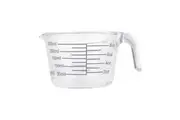 Daily Bake Borosilicate Glass 1-Cup/250ml Measure Jug Baking/Cooking Clear