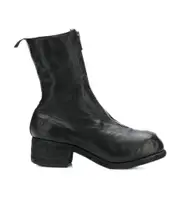 front zip ankle boots 37.5,36,37,38.5,39,36.5 Black