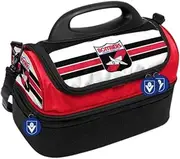 AFL Essendon Bombers Retro Dome Lunch Cooler Bag, Red Black, Single Unit