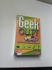 Brand New! Playroom Entertainment Geek Out! POP Culture Party Card Game