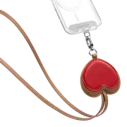 - BioVeg Heart Cross-body Strap BioVeg Heart Cross-body Strap - Tan
