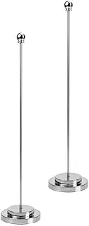 Flag Poles Office Desk Flag Holder Desktop Flag Stand Flag Pole Stainless Steel Base, 2 Pieces Small Table Flag Stands